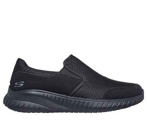 (-22%) Skechers Herren Squad Chaos Urgran Sneaker, Schwarzes Textil-Synthetik, 48.5 EU