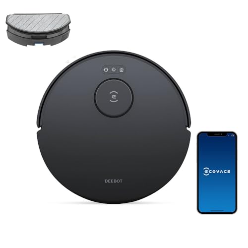 ECOVACS DEEBOT N20 PRO Robot Vacuum and Mop Combo,8000Pa Suction,OZMO Pro 2.0 Vibrating Mopping System, Anti-Tangle Technology,TrueMapping Intelligent