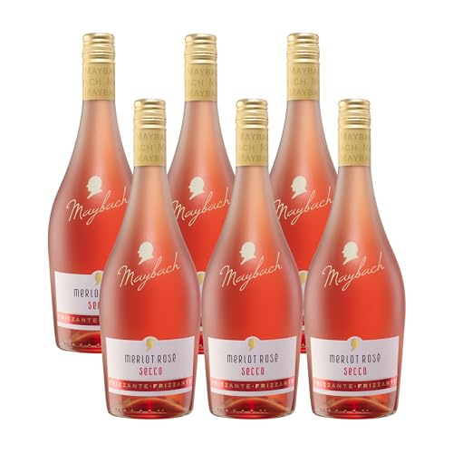 🔥 STARKER PREIS (-50%) Maybach Secco Merlot Rosé (6 x 0,75l)