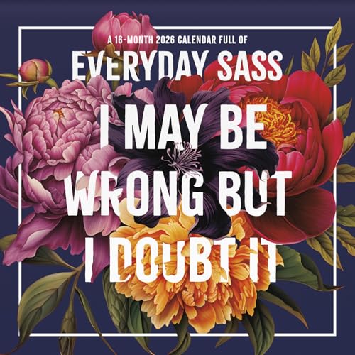 2026 Everyday Sass Wall Calendar