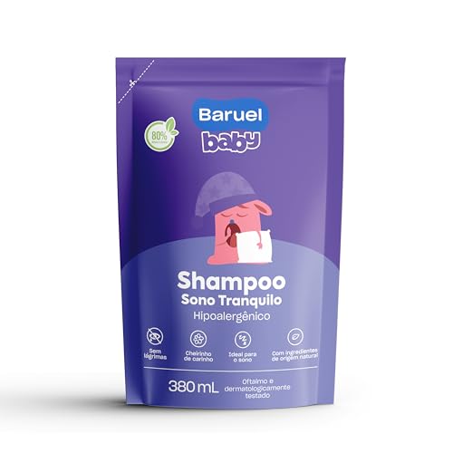 Shampoo Infantil Sono Tranquilo Refil 210ml – Baruel Baby