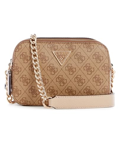 GUESS Noelle II Crossbody Camera, Latte Logo