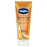 Vaseline Gluta Hya Antioxidant SPF 50 PA Sunscreen for Face Body 175ML