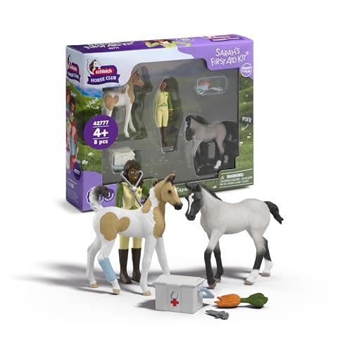 🔥 SELTEN SO GÜNSTIG (-59%) Schleich Horse Club | Sarah's Erste-Hilfe-Set 42777 | ab 5 Jahren | 8 Teile
