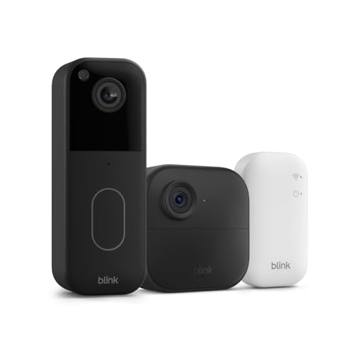 Blink video doorbell and outdoor camera