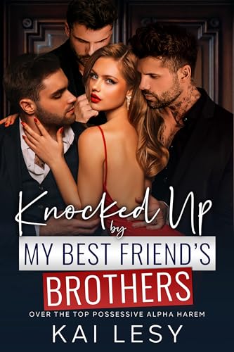 Knocked Up by My Best Friend's Brothers book cover