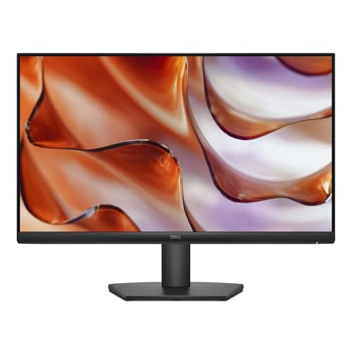 Dell 24 Monitor - SE2425HM - 23.8-inch Full HD (1920x1080) 16:9 100Hz Display, IPS Panel, 16.70 Million Colors, Anti-Glare, 1 HDMI / 1 VGA Port, TÜV Rheinland 3-Star*, Comfortview Plus - Black