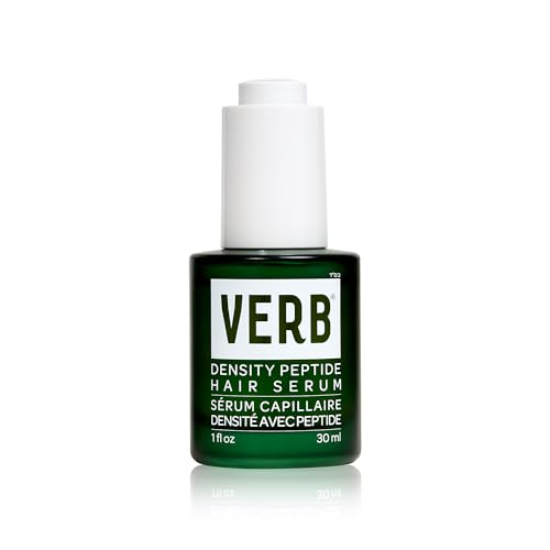 VERB Density Peptide Serum, 1 fl oz - Visibly Thicken + Reduce Signs of Shedding- No Parabens or Harmful Sulfates