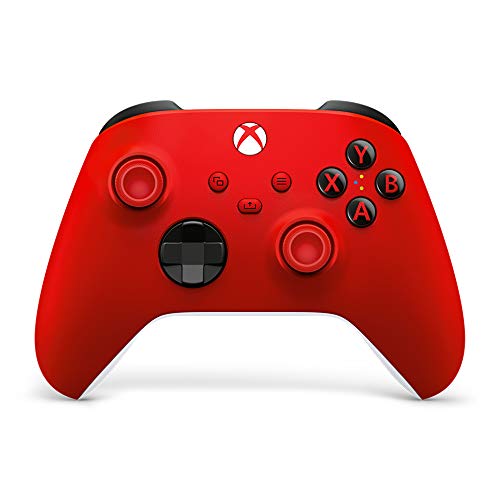 Xbox Wireless Gaming Controller (2025) – Pulse Red – Play on Xbox, Windows, Android, iOS, FireTV Sticks, Smart TVs, VR Headsets