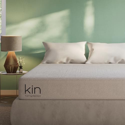 Tuft & Needle Kin Medium Plush 10" Queen Hybrid Mattress, Cooling, Pressure Relief, and Individually-Wrapped Coils, 100 Night Trial, Fiberglass-Free, CertiPUR-US, 10-Year Limited Warranty Kin 10" Hybrid Queen