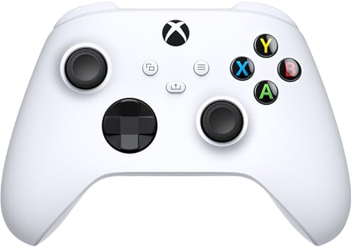 Xbox Wireless Gaming Controller (2025) – Robot White – Play on Xbox, Windows, Android, iOS, FireTV Sticks, Smart TVs, VR Headsets