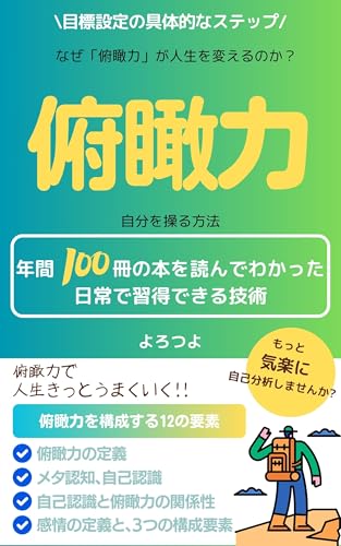 俯瞰力 自分を操る方法