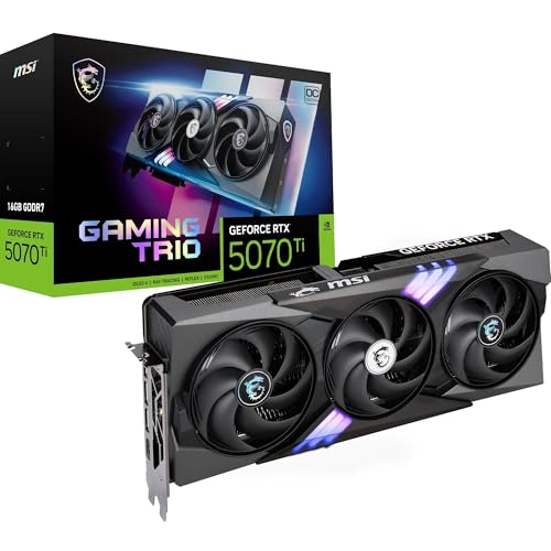 MSI NVIDIA GeForce RTX 5070 Ti Gaming Trio 16 Go - Vue 1