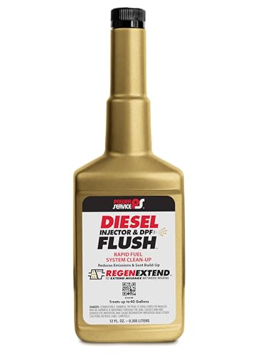 Power Service Diesel Injector & DPF Flush - 12 Ounce (Pack of 9)