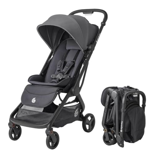 (-41%) Ergobaby Metro3 Kinderwagen Buggy mit Liegefunktion, Baby-Buggy ab Geburt bis 22kg (0-4 Jahre), Zusammenklappbar und Autositz Kompatibel, höhenverstellbarer Griff, ergonomischer Sitz, Graphite Grey