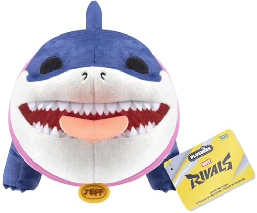 Funko Pop! Plush: Marvel Rivals - Jeff The Land Shark - Gift Idea - Official Merchandise - Toys for Kids & Adults - Comic Fans - Model Figure for Collectors