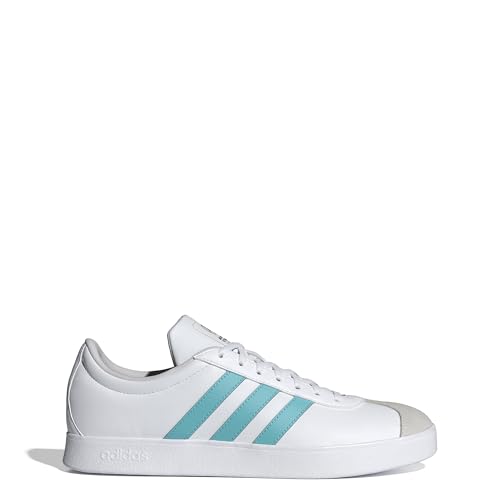 🔥 SELTEN SO GÜNSTIG (-54%) adidas Unisex Mercedes - Amg Petronas Formula One Team Vl Court Shoes, FTWR White/Semi Mint Rush/Grey One, 46 2/3 EU