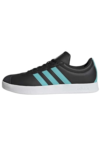 🔥 STARKER PREIS (-52%) adidas Unisex Mercedes - Amg Petronas Formula One Team Vl Court Shoes, Core Black/Semi Mint Rush/FTWR White, 45 1/3 EU