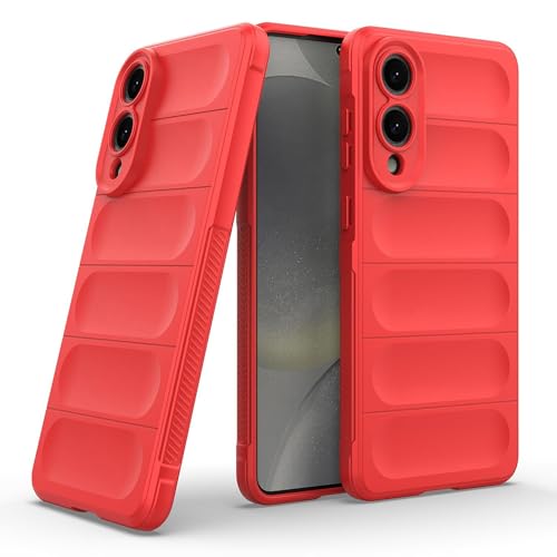 Amazon Brand-Solimo Mobile Cover for Samsung Galaxy S25 Edge 5G | Full Camera Protection | Liquid Silicon Case | Flexible Bumper Case for Samsung Gala