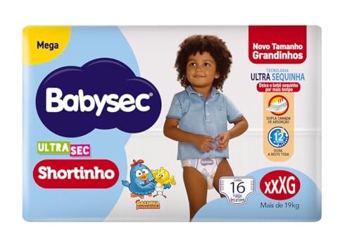 Sof Fralda Babysec Ultra Short Mega Xxxg