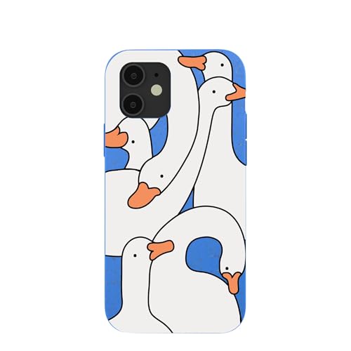 Pela | Phone Case Compatible with iPhone 12 / iPhone 12 Pro | Limited Edition | Supports Wireless Charging | Cute Eco Friendly | Silly Goose