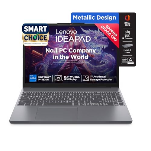 Lenovo Ideapad Slim 3, 13th Gen Intel Core i7 (16GB + 512GB) Laptop
