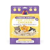 Weruva Cat Freeze Dried, Paw Lickin' Chicken with Chicken Breast, 7oz Bag