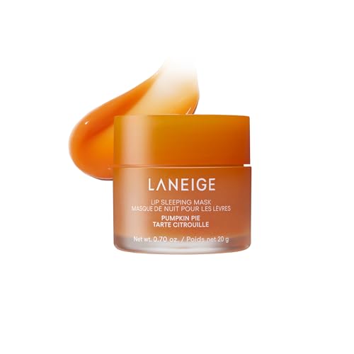 LANEIGE Lip Sleeping Mask: Hydrating & Nourishing Korean Overnight Lip Treatment Mask with Shea Butter, Vitamin C & Murumuru, Antioxidants For Flaky, 