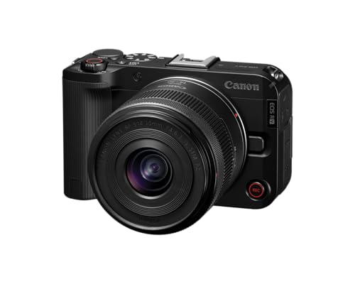 Canon EOS R50 Mirrorless Camera with RF-S14-30mm F4-6.3 IS STM PZ Lens