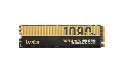 Lexar 2TB NM1090 PRO PCIe Gen5 NVMe M.2 2280 Internal SSD, Up to 14,000 MB/s Read