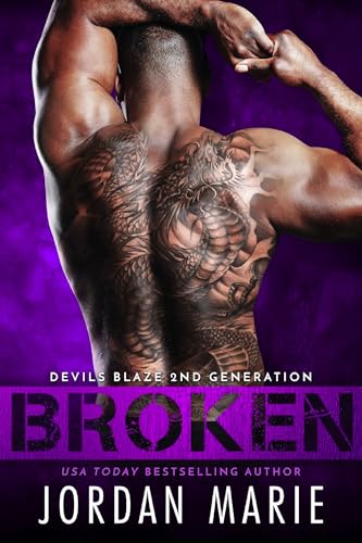 Broken book cover