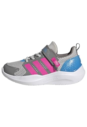 (-41%) adidas Unisex Kinder LIGHTORAMA Runner Shoes Children, Grey one/Lucid pink/Lucid Aquamarine, 29 EU