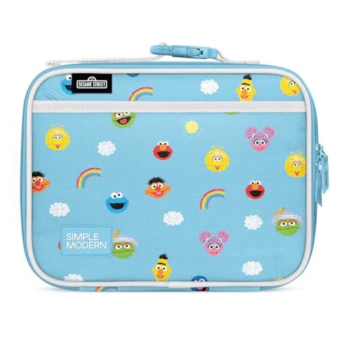 Simple Modern Sesame Street Kids Lunch Box & Insulated Lunch Bag for School