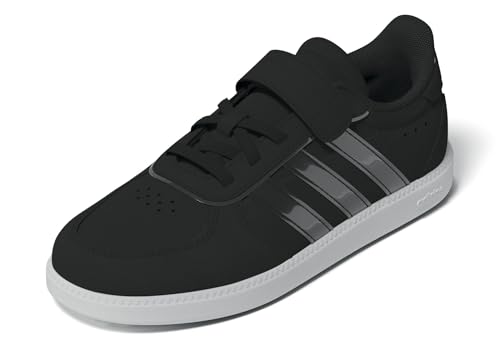 🔥 STARKER PREIS (-57%) adidas Unisex Kinder BREAKNET Sleek Shoes Children, core Black/core Black/FTWR White, 28 EU