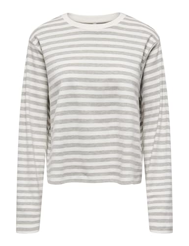 🔥 SELTEN SO GÜNSTIG (-65%) Onlcarlina Life L/S O-Neck Top JRS