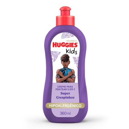 Creme para Pentear Huggies Kids Super Crespinhos 360 ml