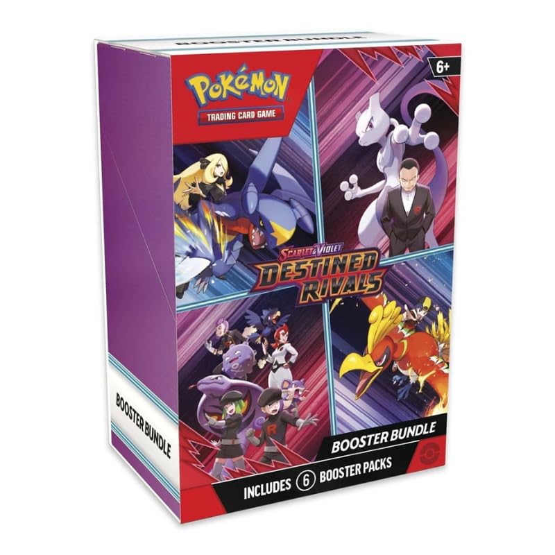 Pokemon TCG Scarlet & Violet Destined Rivals Three Booster Blister Pack (Receive one at Random)