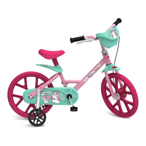 Bandeirante Bicicleta Aro 14 Unicórnio