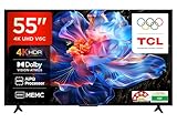 TCL 139 cm 55 inches Metallic Bezel Less Series 4K Ultra HD Smart LED Google TV 26990