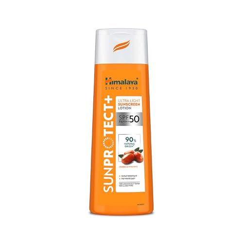 Sun Protect+ Ultra Light Sunscreen | Lotion | 90% Natural Origin Ingredients | In vivo tested SPF 50 PA++++ | Dermatologically tested for all skin typ