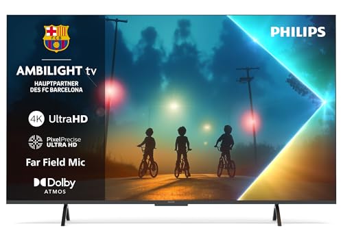 (-53%) Philips Ambilight 65PUS8200 4K LED Smart TV - 65 Zoll Display mit Pixel Precise Ultra HD, Titan OS, Dolby Vision und Dolby Atmos Sound