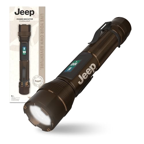 Energizer Jeep Power Indicator Rechargeable LED Flashlight