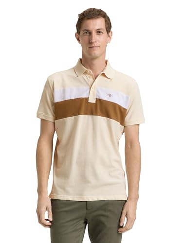 🔥 SELTEN SO GÜNSTIG (-74%) Piqué Poloshirt mit Blockstreifen