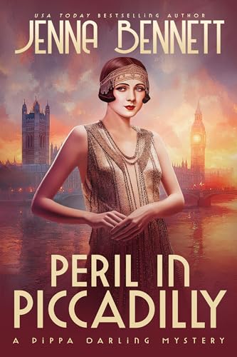 Peril in Piccadilly: A 1920s Murder Mystery book cover