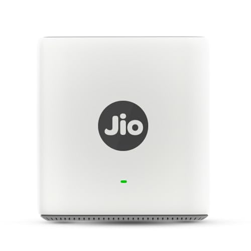 JIO Universal AX6000 Mesh Router | PPPoE | 6000 Mbps | 2000 sq.ft.