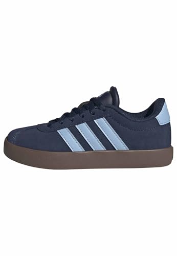 adidas Unisex-Kids VL Court 3.0, Night Indigo/Clear Sky/Gum, 5.5