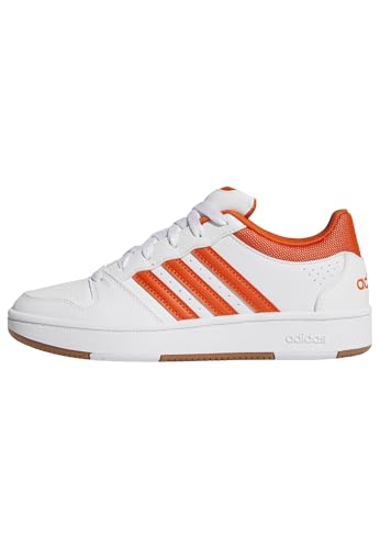 🔥 STARKER PREIS (-52%) adidas Damen Hoops Classic Shoes, FTWR White/Collegiate Orange, 39 1/3 EU