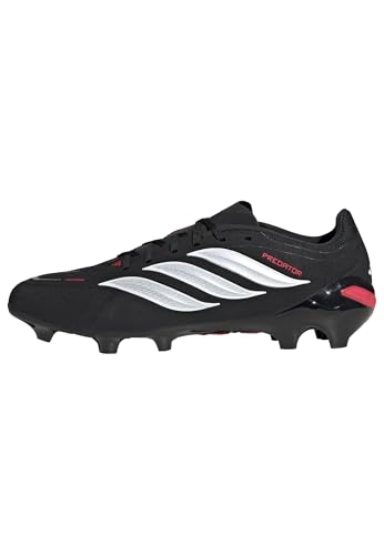🔥 STARKER PREIS (-51%) adidas Unisex Predator League Firm Ground Football Boots Shoes, Core Black/FTWR White/Lucid Red, 39 1/3 EU
