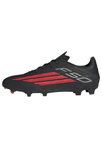 (-38%) adidas Unisex F50 League Firm Ground/Multi Ground Football Boots, core Black/Lucid red/core Black, 36 2/3 EU