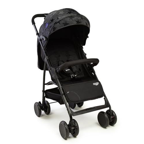 Carrinho de Bebê Cosco Kids, Bross, Preto Estrela